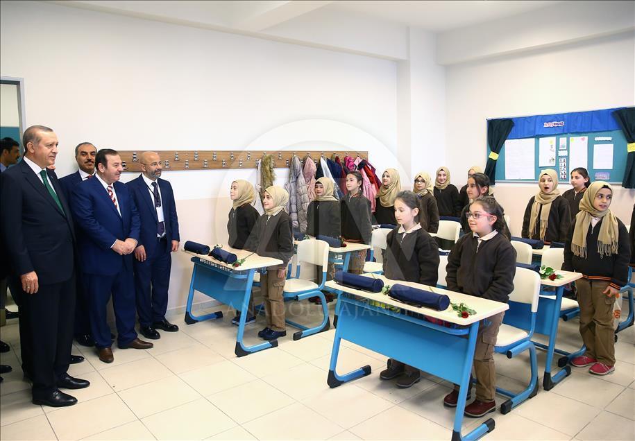 Cumhurbaşkanı Recep Tayyip Erdoğan, İstanbul'da