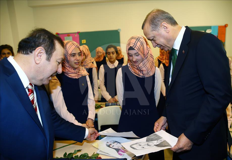 Cumhurbaşkanı Recep Tayyip Erdoğan, İstanbul'da