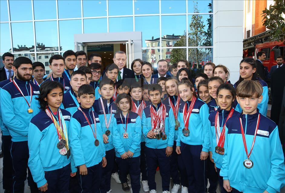 Cumhurbaşkanı Recep Tayyip Erdoğan, İstanbul'da