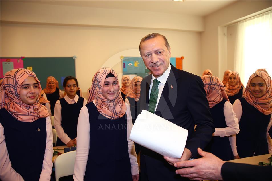 Cumhurbaşkanı Recep Tayyip Erdoğan, İstanbul'da