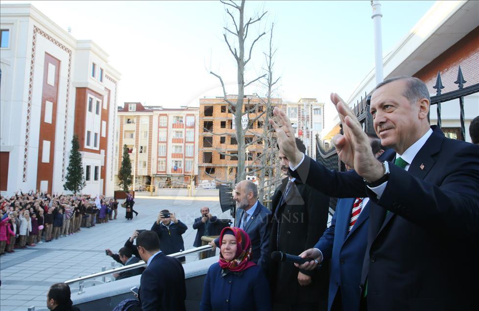 Cumhurbaşkanı Recep Tayyip Erdoğan, İstanbul'da