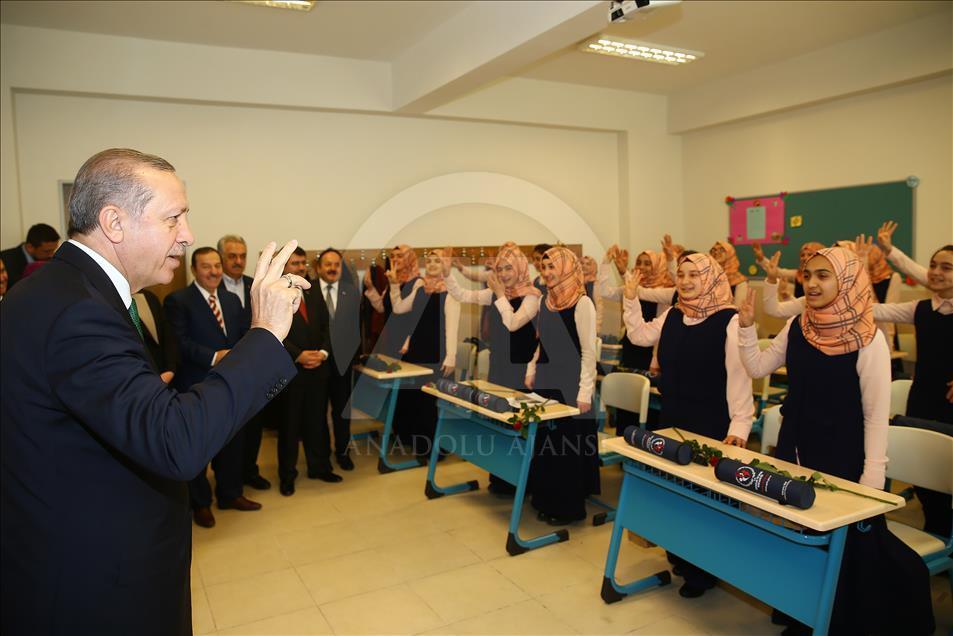 Cumhurbaşkanı Recep Tayyip Erdoğan, İstanbul'da