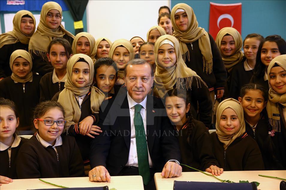 Cumhurbaşkanı Recep Tayyip Erdoğan, İstanbul'da