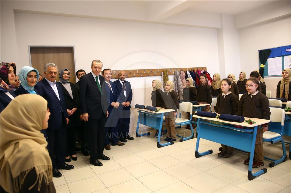 Cumhurbaşkanı Recep Tayyip Erdoğan, İstanbul'da