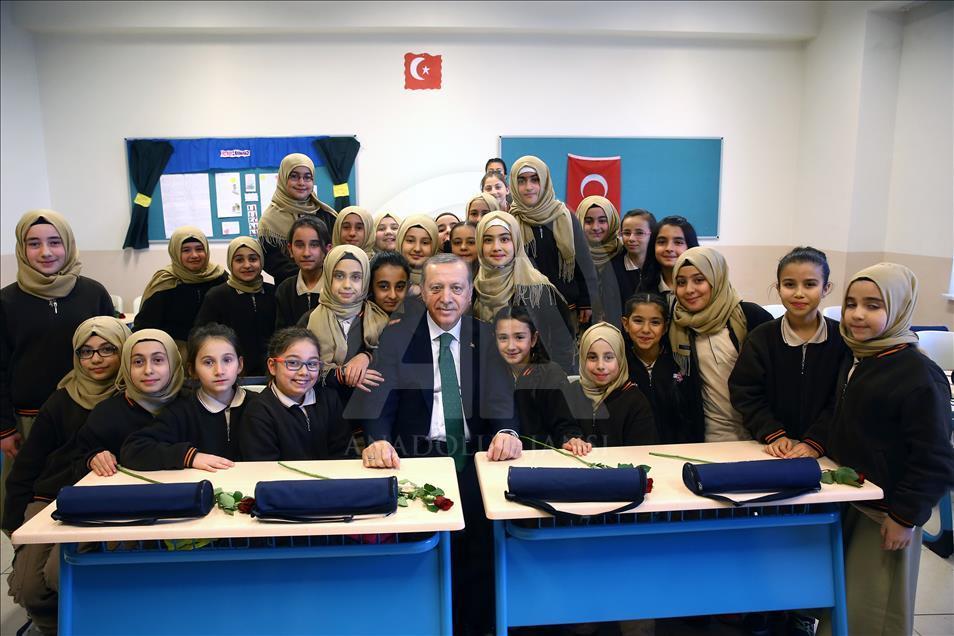 Cumhurbaşkanı Recep Tayyip Erdoğan, İstanbul'da