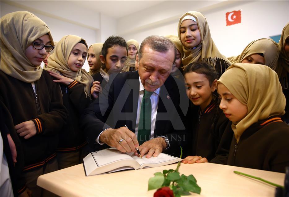 Cumhurbaşkanı Recep Tayyip Erdoğan, İstanbul'da