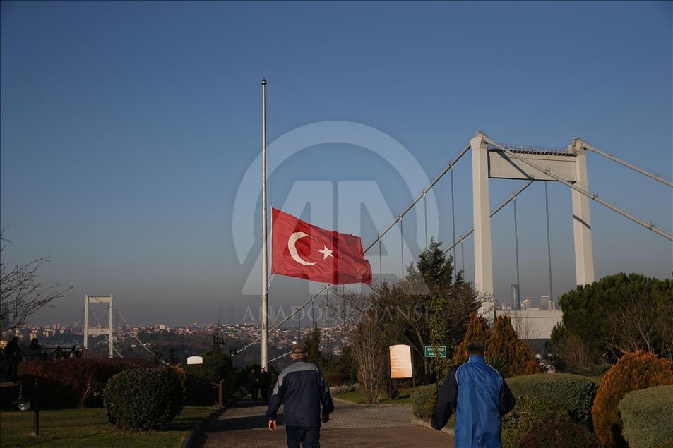İstanbul'daki terör saldırısı nedeniyle ülkede milli yas ilan edildi