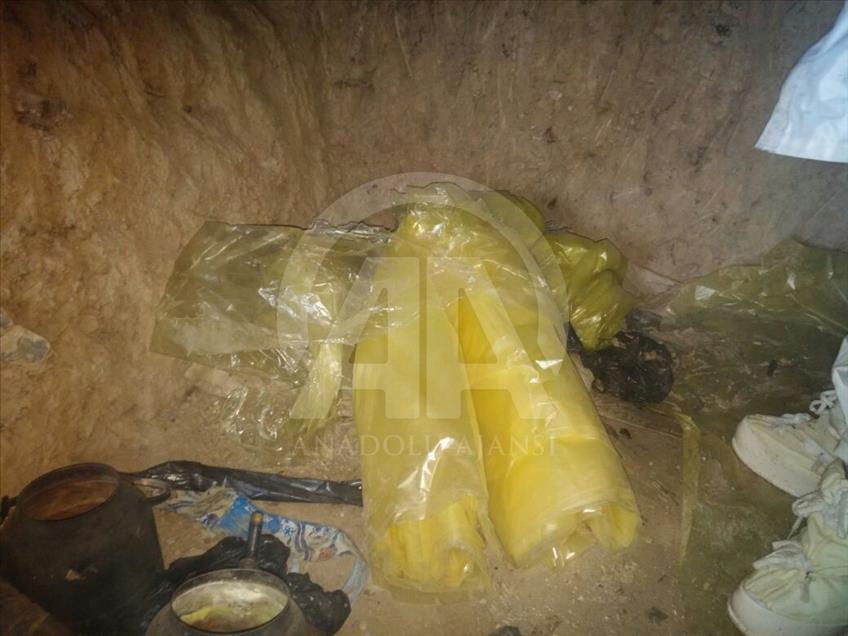 Tunceli'de PKK'nın kış tertiplenmesine darbe