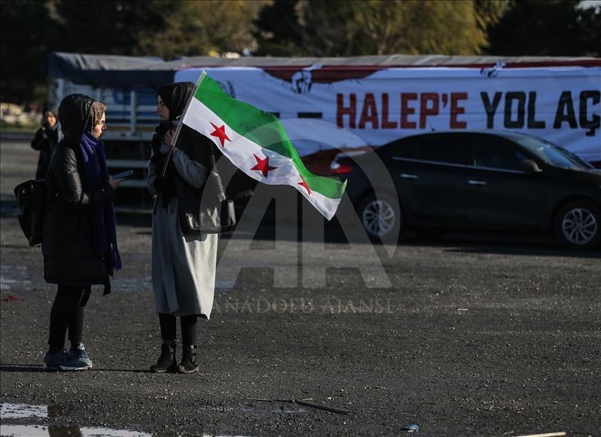 "Halep'e Yol Açın" kampanyası
