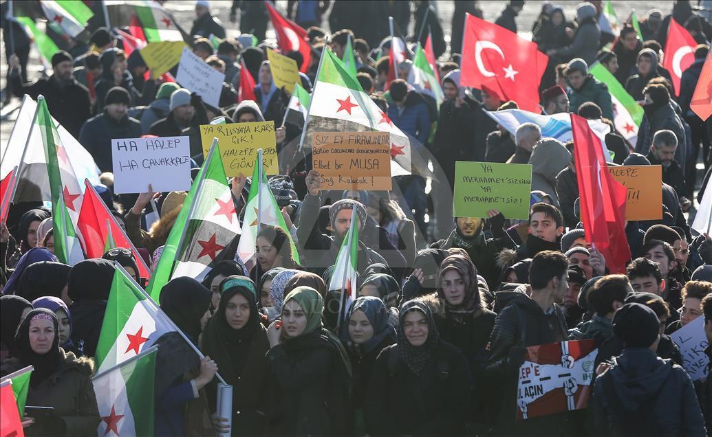 "Halep'e Yol Açın" kampanyası