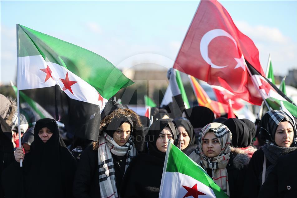 "Halep'e Yol Açın" kampanyası