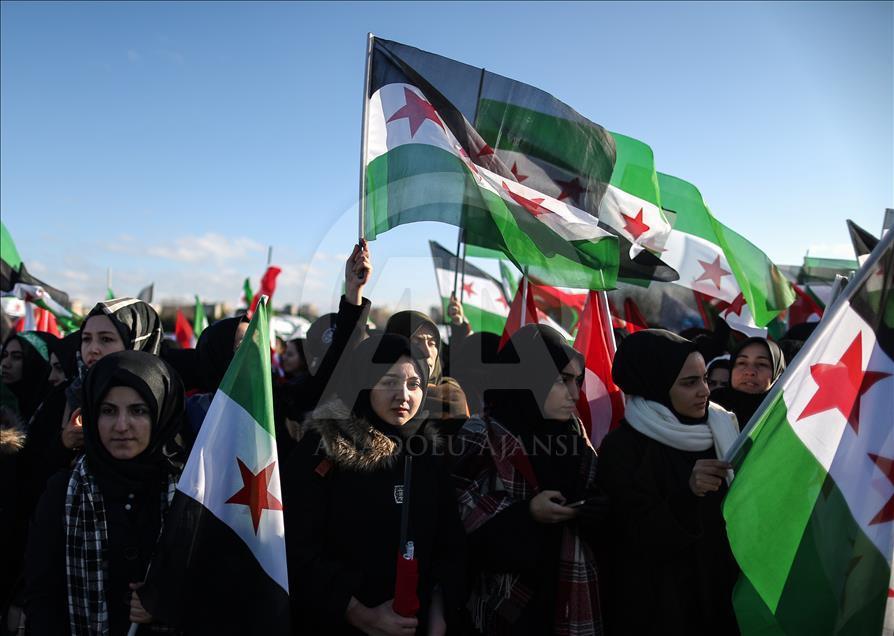 "Halep'e Yol Açın" kampanyası