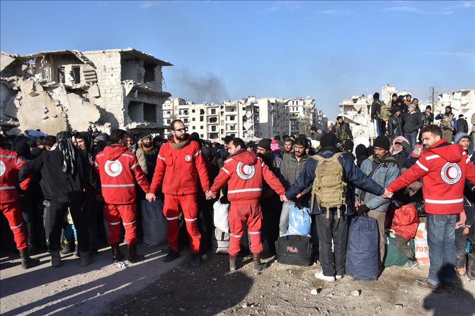 Evacuation Of Civilians In Aleppo Anadolu Agency 0766