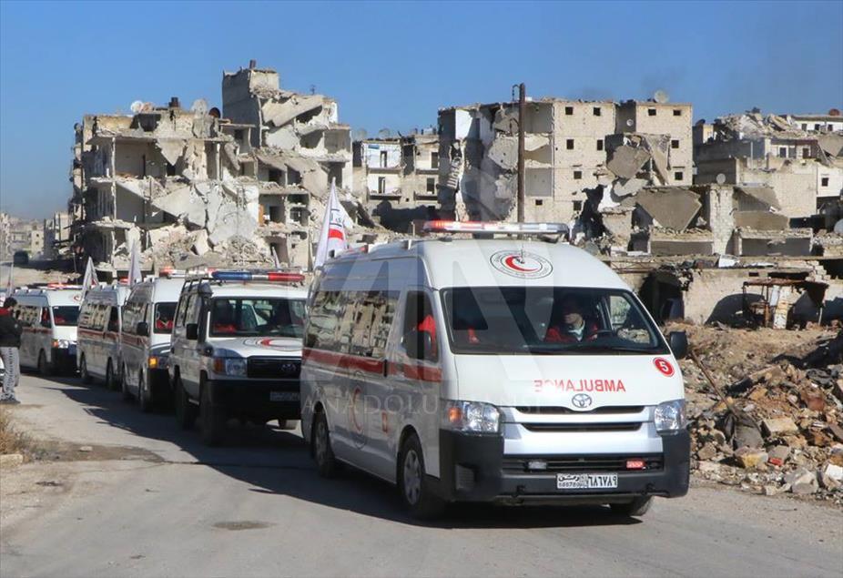 Evacuation of civilians in Aleppo 4