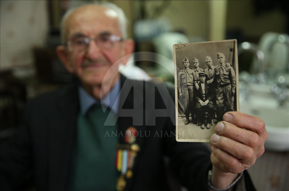 Kore gazisi usturasından 75 yıldır vazgeçmiyor