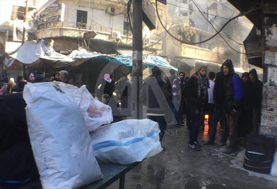 Evacuation of civilians in Aleppo 16