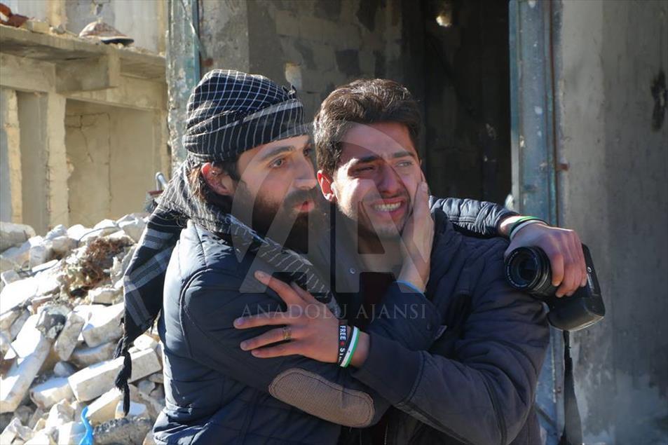 Evacuation of civilians in Aleppo 22