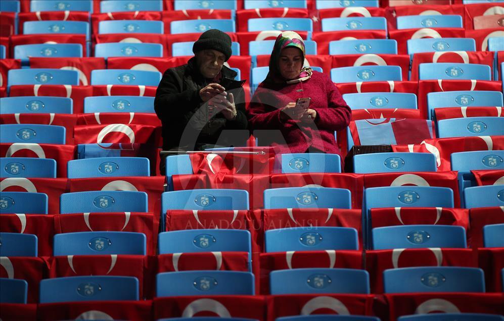 Trabzon Akyazı Spor Kompleksi açılış töreni 