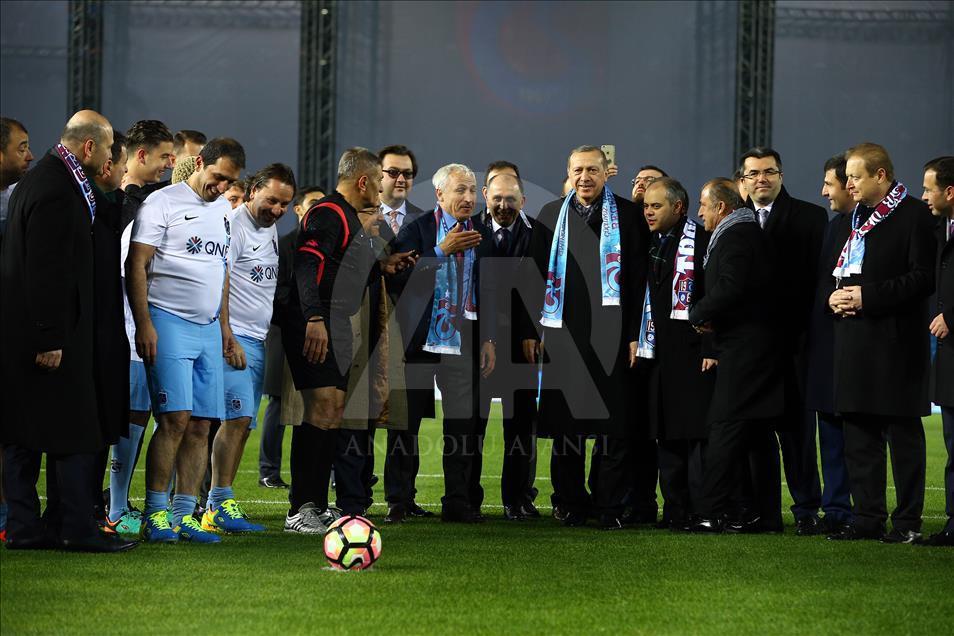 Trabzon Akyazı Spor Kompleksi açılış töreni