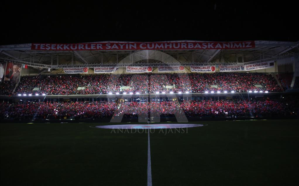 Trabzon Akyazı Spor Kompleksi açılış töreni 