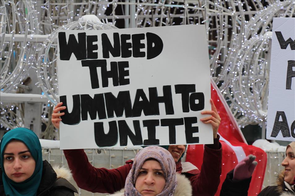 Demonstration for Aleppo in Toronto