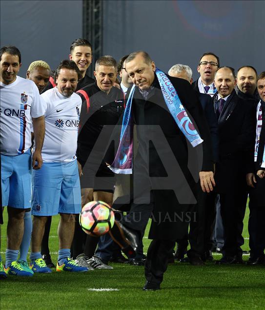 Trabzon Akyazı Spor Kompleksi açılış töreni