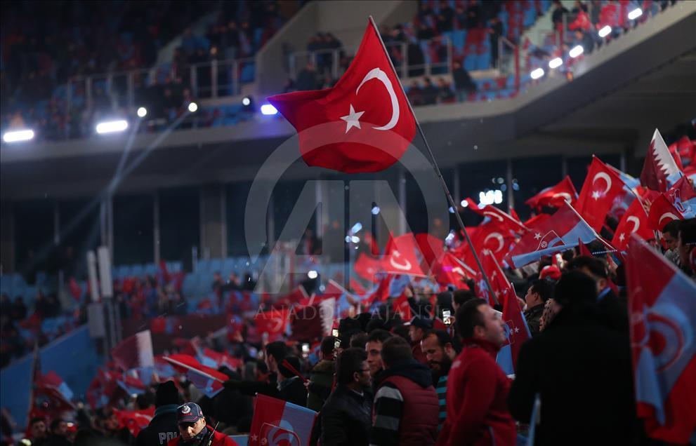 Trabzon Akyazı Spor Kompleksi açılış töreni 