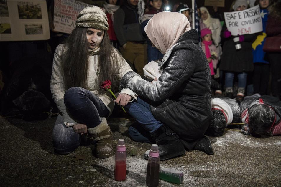 "Standing for Aleppo" Rally