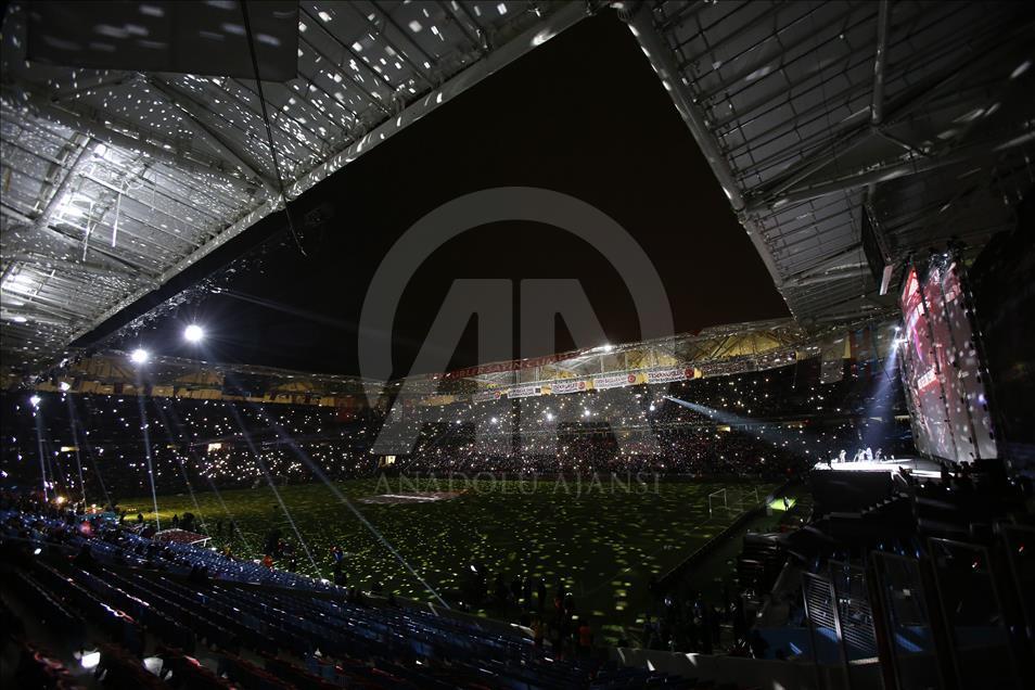 Trabzon Akyazı Spor Kompleksi açılış töreni 