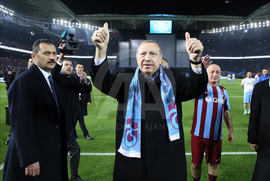Trabzon Akyazı Spor Kompleksi açılış töreni