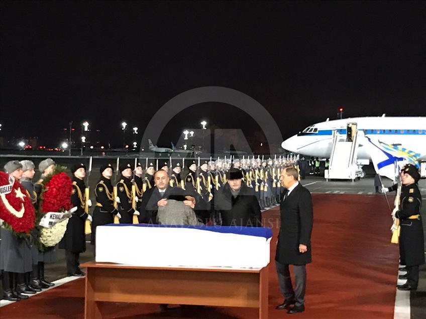 Dışişleri Bakanı Çavuşoğlu Moskova'da
