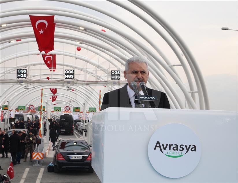 Avrasya Tüneli açılış töreni