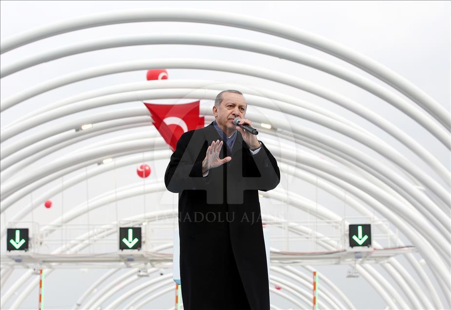 Avrasya Tüneli açılış töreni