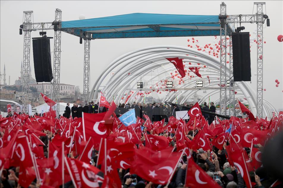 Avrasya Tüneli açılış töreni