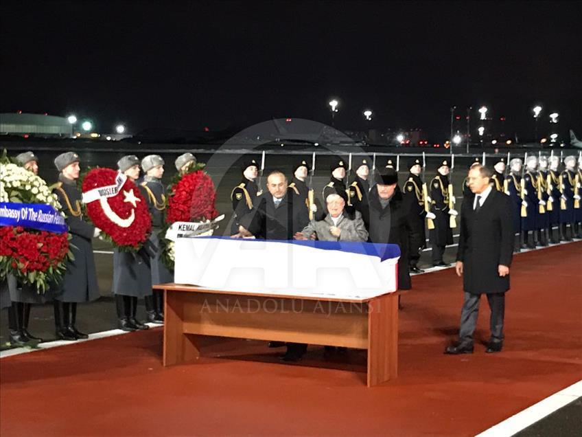 Dışişleri Bakanı Çavuşoğlu Moskova'da
