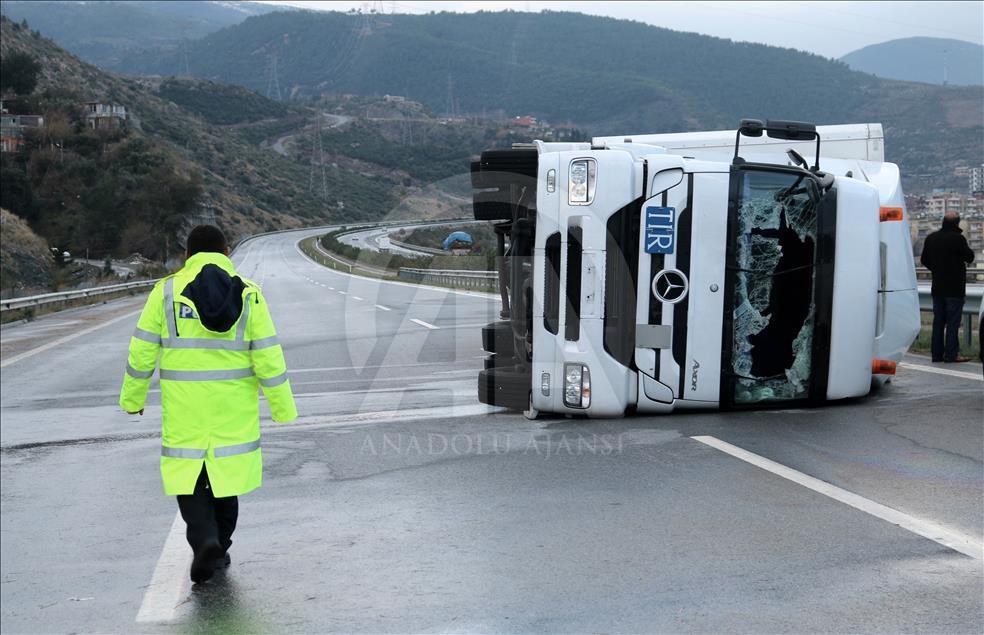 Hatay'da şiddetli fırtına