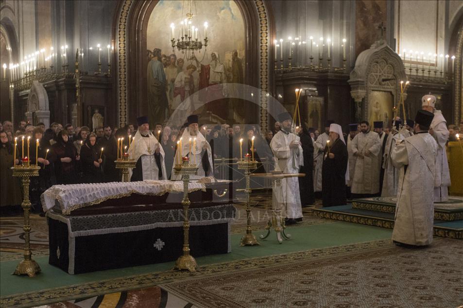 Rus Büyükelçi Karlov'un cenaze töreni