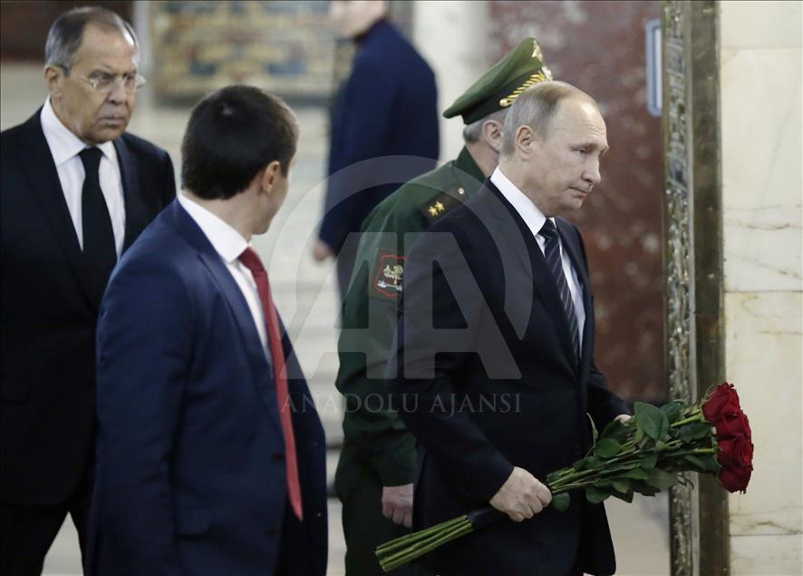 Rus Büyükelçi Karlov'un cenaze töreni