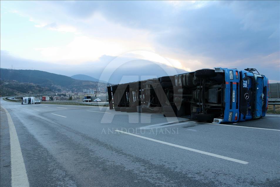 Hatay'da şiddetli fırtına