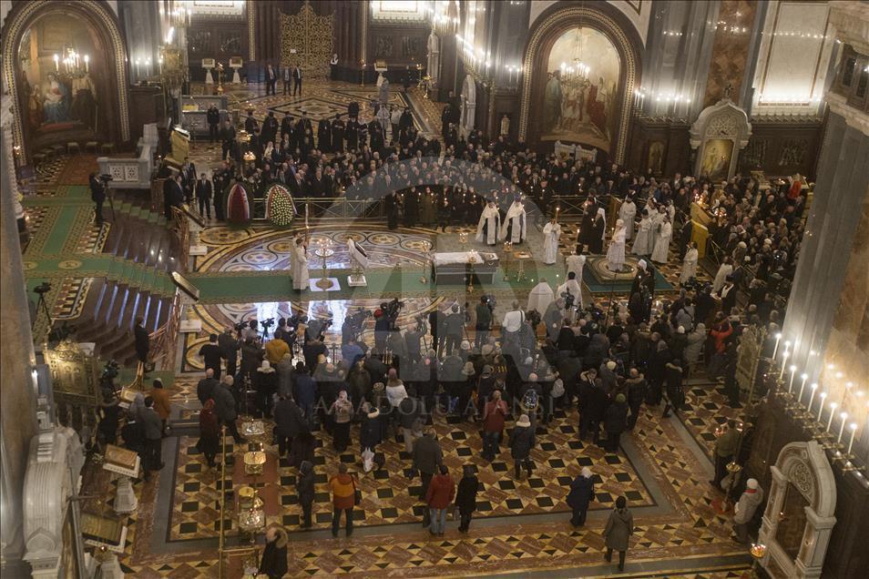 Rus Büyükelçi Karlov'un cenaze töreni