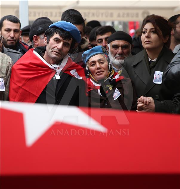 Şehitlerimizi uğurluyoruz