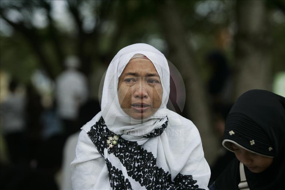 Indonesians mark 12th anniversary of Indian Ocean tsunami