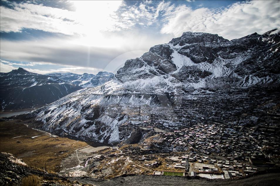 Peru La Rinconada altın madeni