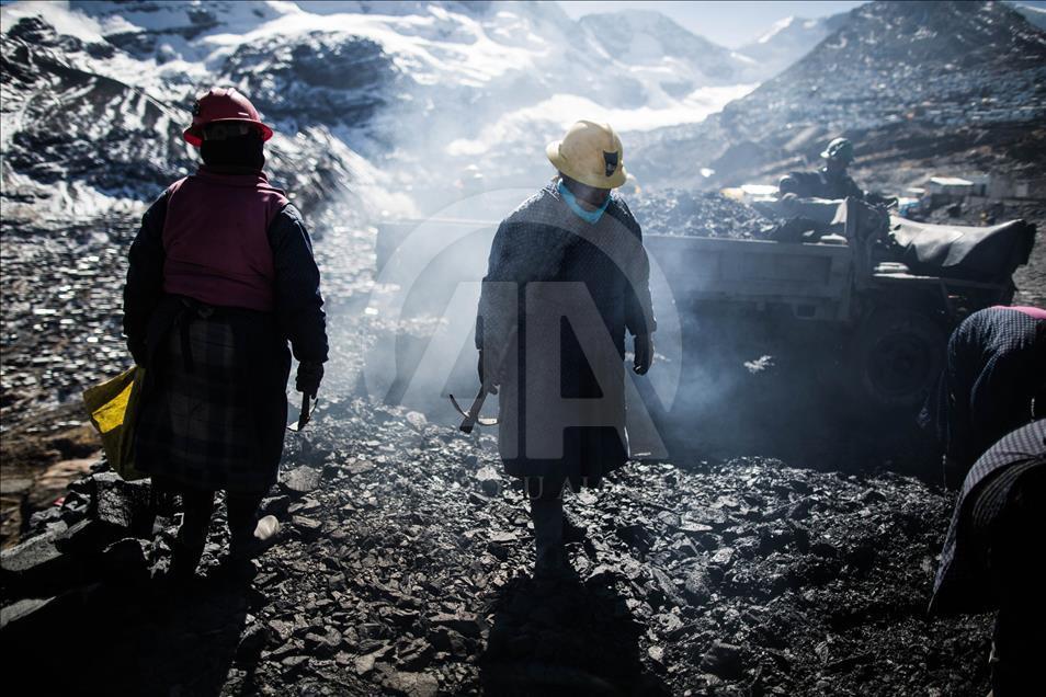 Peru La Rinconada altın madeni