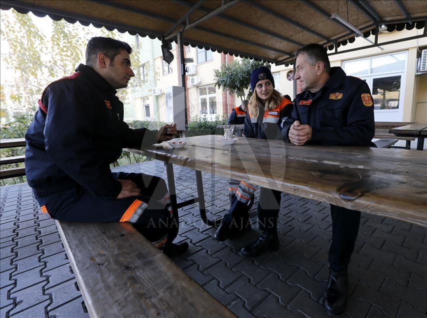 Yangınlara aile boyu müdahale