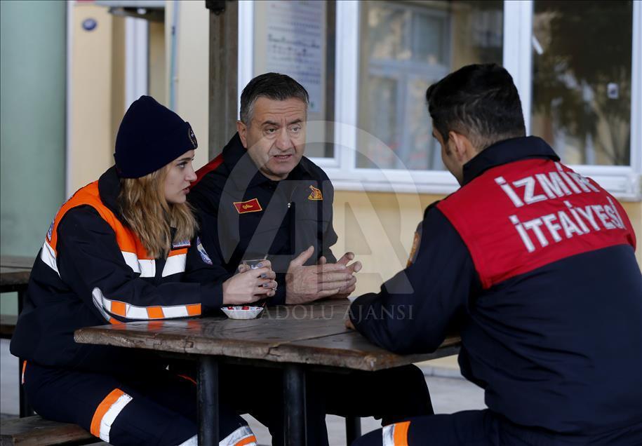 Yangınlara aile boyu müdahale
