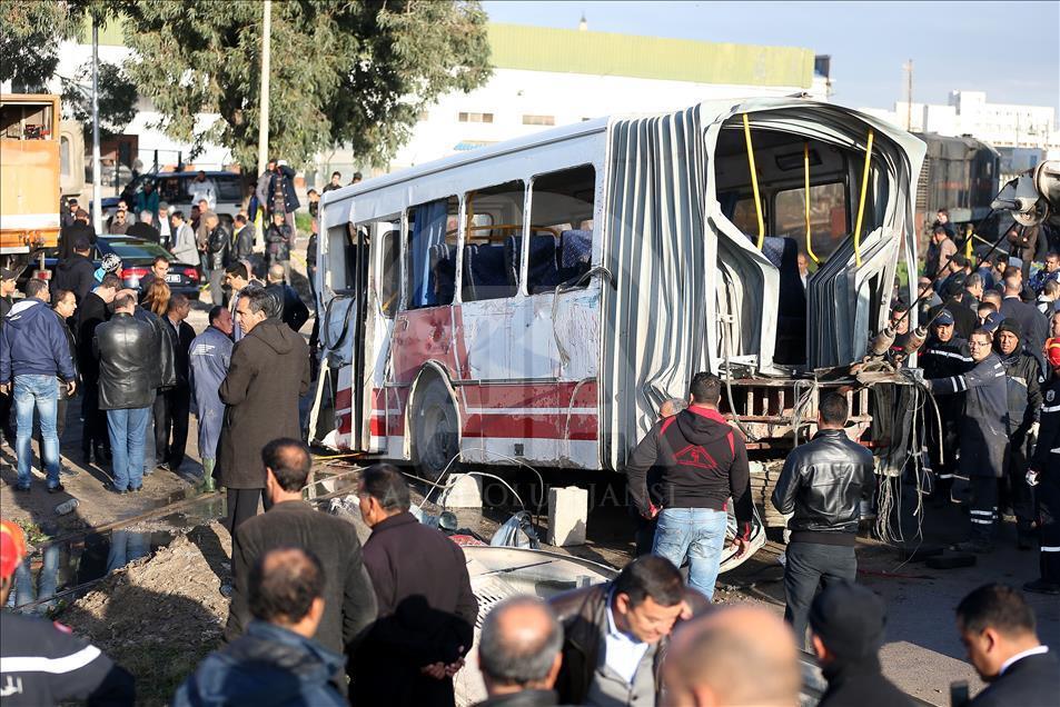 Tunus'ta tren kazası