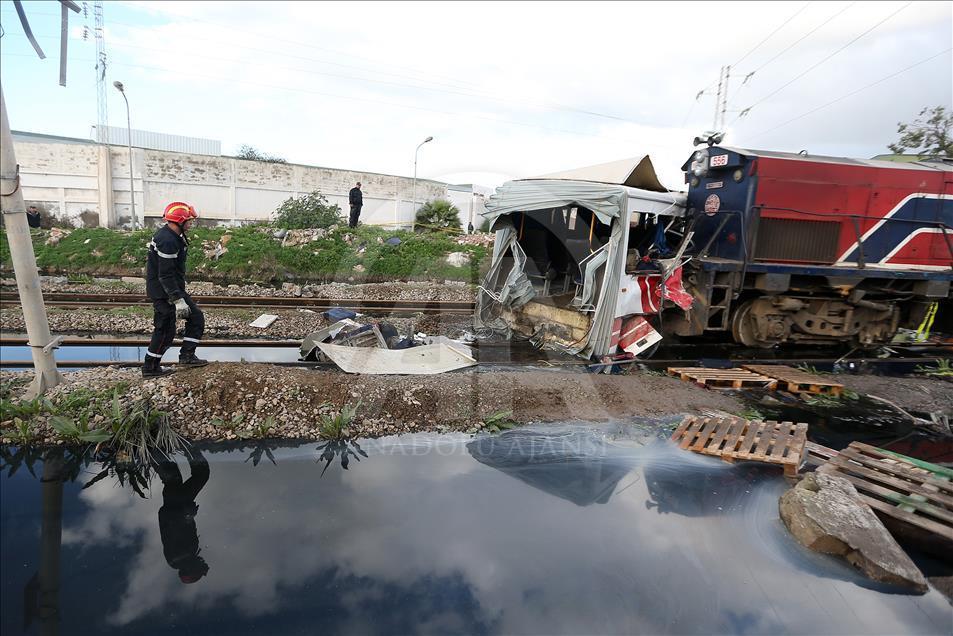 Tunus'ta tren kazası