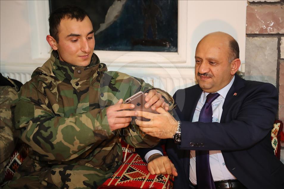 Milli Savunma Bakanı Fikri Işık Şırnak'ta