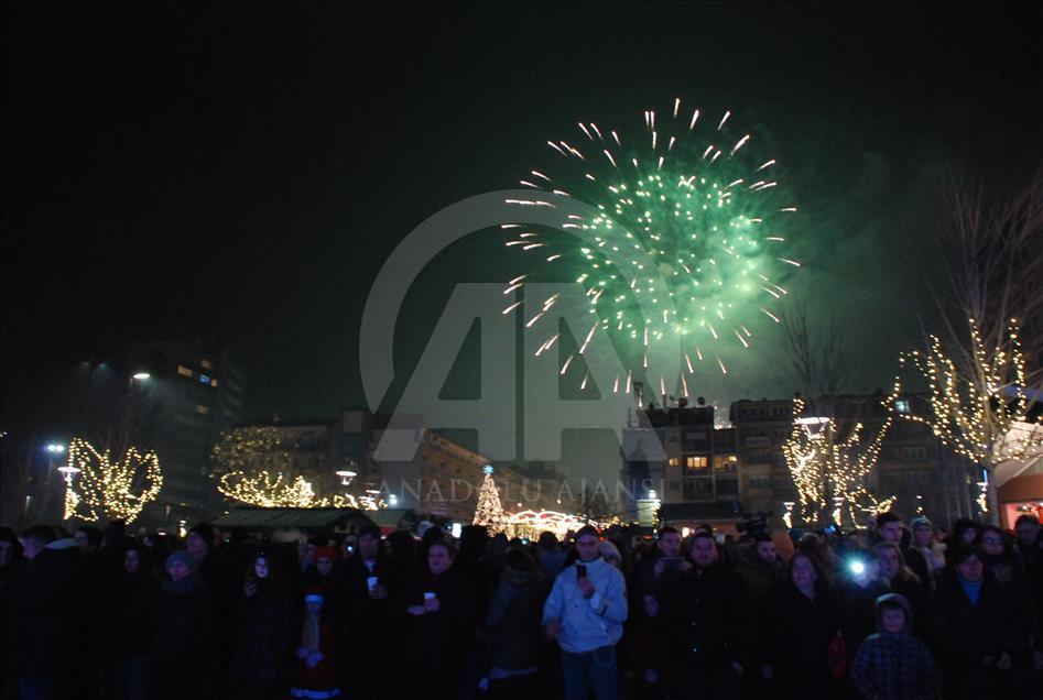 Prishtinë, festohet viti i ri 2017